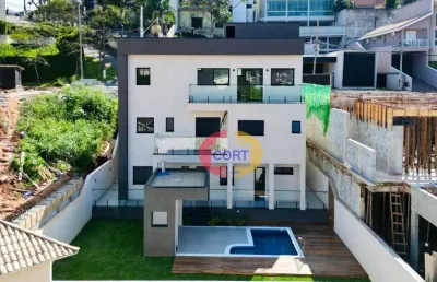 Casa nova à venda no condomínio arujá country club – arujá/sp