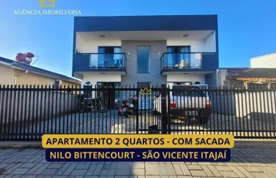Apartamento com 2 dormitórios à venda, 55 m² por r$ 370.000,00 - são vicente - itajaí/sc