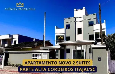 Apartamento novo 2 suítes parte alta cordeiros itajaí sc