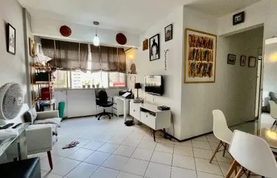 Apartamento 75m² na aldeota, 2 quartos, sendo 1 suíte, 2 wc's, 1 vaga.