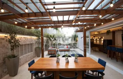 Apartamento 4 quartos garden de altíssimo padrão para venda no uniqueness no cambuí em campinas -  façanha imóveis campinas
