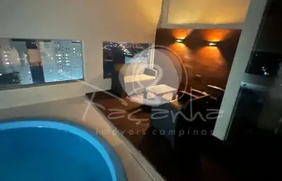 Cobertura para locação ao lado do shopping iguatemi em campinas- façanha imóveis campinas