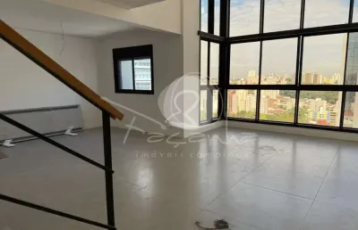 Apartamento duplex,1 suite,living 2 ambientes,cozinha integrada,lavabo, nova campinas -  façanha imóveis