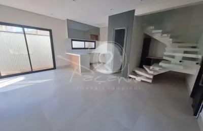 Casa a venda em condomínio fechado no bairro chácara primavera em campinas - 3 quartos