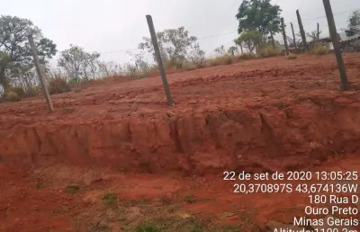 Terreno à venda na vila alegre, cachoeira do campo  por r$ 95.000