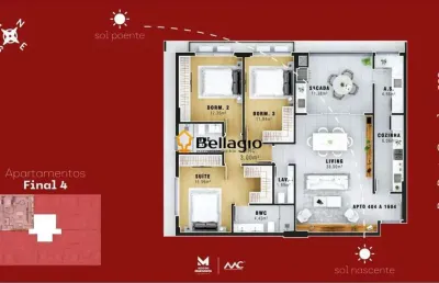 Apartamento 3 dormitórios à venda nossa senhora das dores santa maria/rs