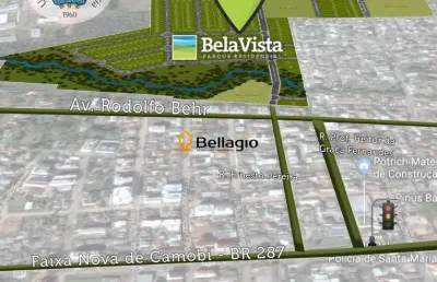 Terreno à venda na Avenida Rodolfo Behr, 1250, Camobi, Santa Maria
