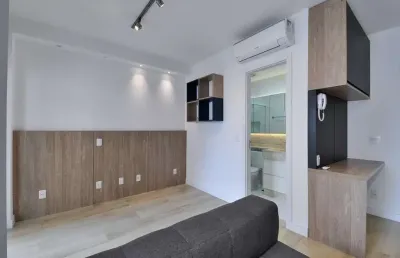 Studio para venda em barra funda com 1 quarto, sendo 1 suíte, 33m²