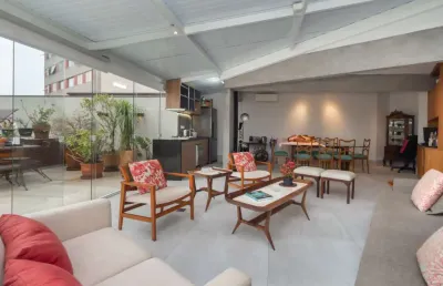 Cobertura para venda em pinheiros com 3 quartos, sendo 1 suíte, 162m²
