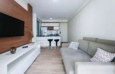 Apartamento tipo para venda em pinheiros com 1 quarto, 45m²