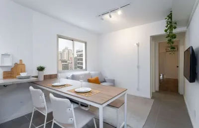 Apartamento tipo para venda em consolação com 1 quarto, 32m²