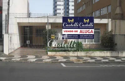 Casa com 2 quartos para alugar na Rua Augusto Ribas, 357, Centro, Ponta Grossa