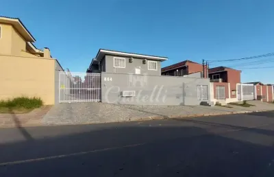 Casa com 2 dormitórios à venda,121.73 m , uvaranas, ponta grossa - pr