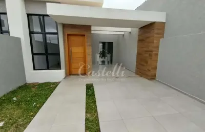 Casa à venda,90.00 m², cara-cara, rua siqueira campos,uvaranas,ponta grossa - pr