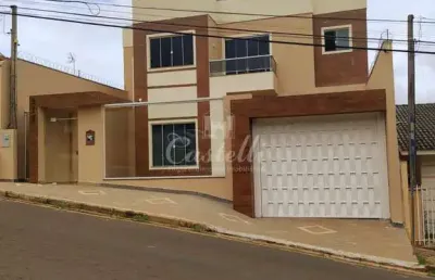 Sobrado em alto padrão à venda, vila estrela, ponta grossa - pr