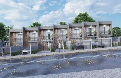 Sobrado novo para à venda, no bairro uvaranas, ponta grossa - pr