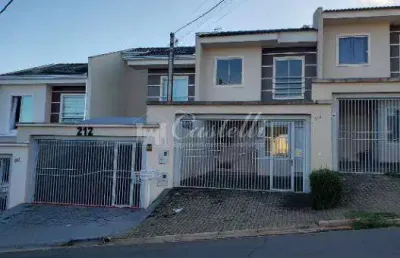 Sobrado com 3 dormitórios à venda, oficinas, ponta grossa - pr