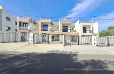 Sobrado novo para à venda, no bairro  órfãs, ponta grossa - pr