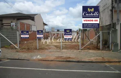 Terreno comercial à venda, centro, ponta grossa - pr