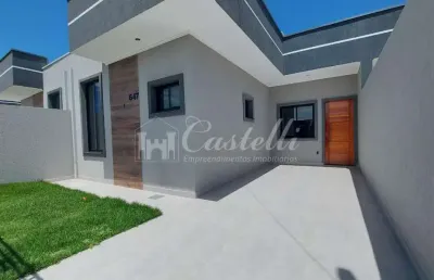 Casa à venda com 3 dormitórios, sendo 1 suíte, em  uvaranas, ponta grossa - pr