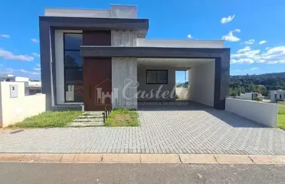 Casa à venda, no condominio eos mirante contorno, ponta grossa - pr