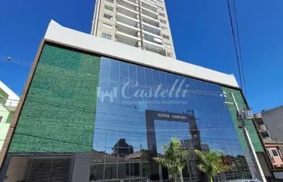 Excelente sala comercial bairro orfãs, condomínio residencial alpha garden