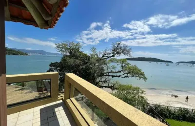 Casa pé na areia em porto belo, vila nova, porto belo - sc