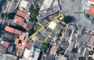 Terreno à venda, com 5 casas 372 m² por r$ 320.000 - jardim zaira - mauá/sp