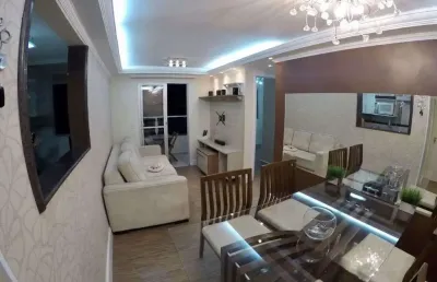 Apartamento residencial à venda, parque são vicente, mauá - ap0052.