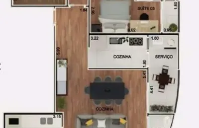 Apartamento residencial à venda, vila assis brasil, mauá - ap0388.