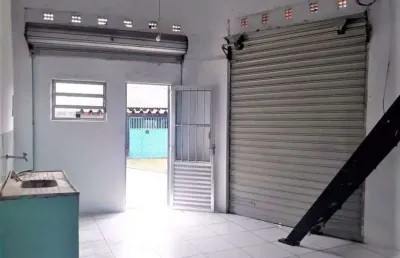 Salão para alugar, 24 m² por r$ 680,00/mês - jardim mauá - mauá/sp