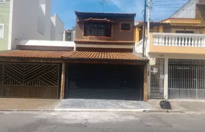 Sobrado com 4 dormitórios à venda, 191 m² por r$ 640.000,00 - parque marajoara - santo andré/sp