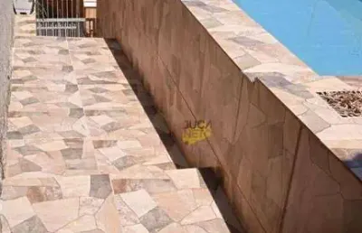 Sobrado com 3 dormitórios e piscina à venda por r$ 425.000 - chácara são braz - mauá/sp
