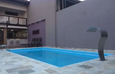 Sobrado com 4 dormitórios à venda, 328 m² por r$ 2.200.000,00 - pastoril - ribeirão pires/sp