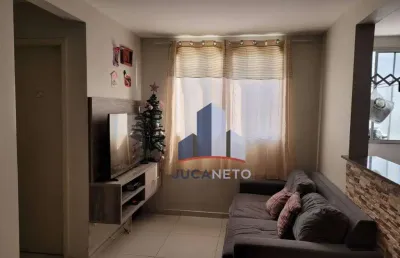 Apartamento com 2 dormitórios à venda, 48 m² por r$ 271.000,00 - parque são vicente - mauá/sp