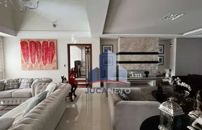 Casa de altíssimo padrão com 4 dormitórios - venda por r$ 4.300.000 ou aluguel por r$ 0/mês - jardim pedroso - mauá/sp