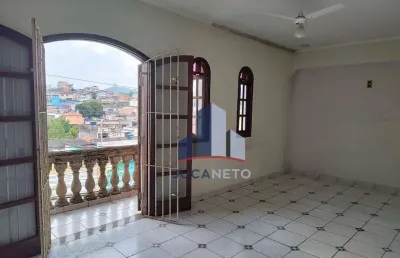 Casa com 2 dormitórios para alugar, 220 m² por r$ 4.000/mês - jardim santista - mauá/sp