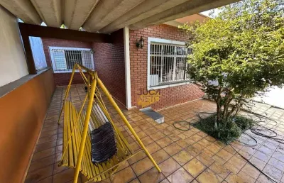 Casa com 3 dormitórios com suíte e uma edícula à venda por r$ 742.000 - jardim pedroso - mauá/sp