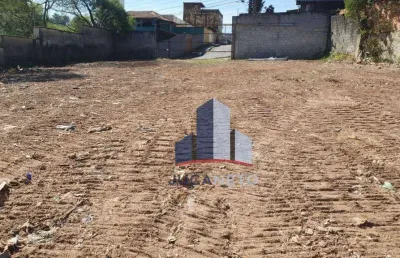 Terreno para alugar, 600 m² por r$ 3.600,00/mês - parque das américas - mauá/sp