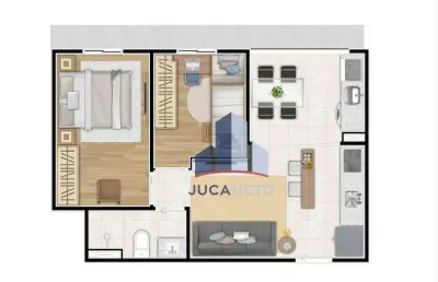 Apartamento com 2 dormitórios à venda, 45 m² por r$ 302.000,00 - vila assis brasil - mauá/sp
