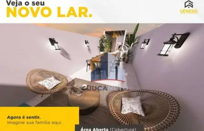Cobertura com 2 dormitórios à venda, 90 m² por r$ 450.000,00 - vila guarani - santo andré/sp