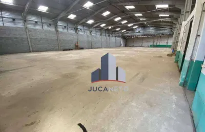 Galpão, 3500 m² - venda por r$ 6.500.000,00 ou aluguel por r$ 42.000,00/mês - sítio santana - ribeirão pires/sp
