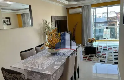 Apartamento duplex com 3 dormitórios à venda, 180 m² por r$ 640.000,00 - parque são vicente - mauá/sp