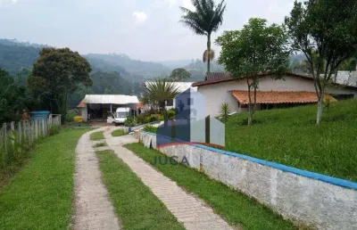 Chácara com 6 dormitórios à venda, 5380 m² por r$ 540.000,00 - clube dos oficiais - suzano/sp