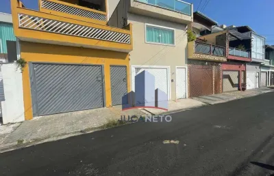 Sobrado com 4 dormitórios à venda, 210 m² por r$ 650.000,00 - vila guarani - mauá/sp