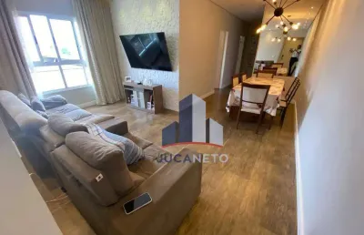 Apartamento com 3 dormitórios à venda, 82 m² por r$ 490.000,00 - jardim pilar - mauá/sp
