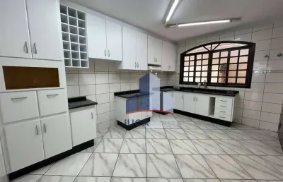 Sobrado com 4 dormitórios para alugar, 440 m² por r$ 6.500,00/mês - vila guarani - mauá/sp