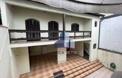 Sobrado com 4 dormitórios para alugar, 440 m² por r$ 8.000/mês - vila guarani - mauá/sp