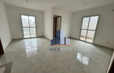 Apartamento com 2 dormitórios à venda, 82 m² - parque são vicente - mauá/sp