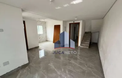 Cobertura com 3 dormitórios à venda, 140 m² por r$ 640.000,00 - parque são vicente - mauá/sp